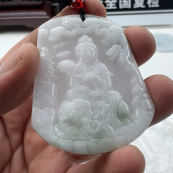 翡翠未镶嵌颈饰天然缅甸A货翡翠