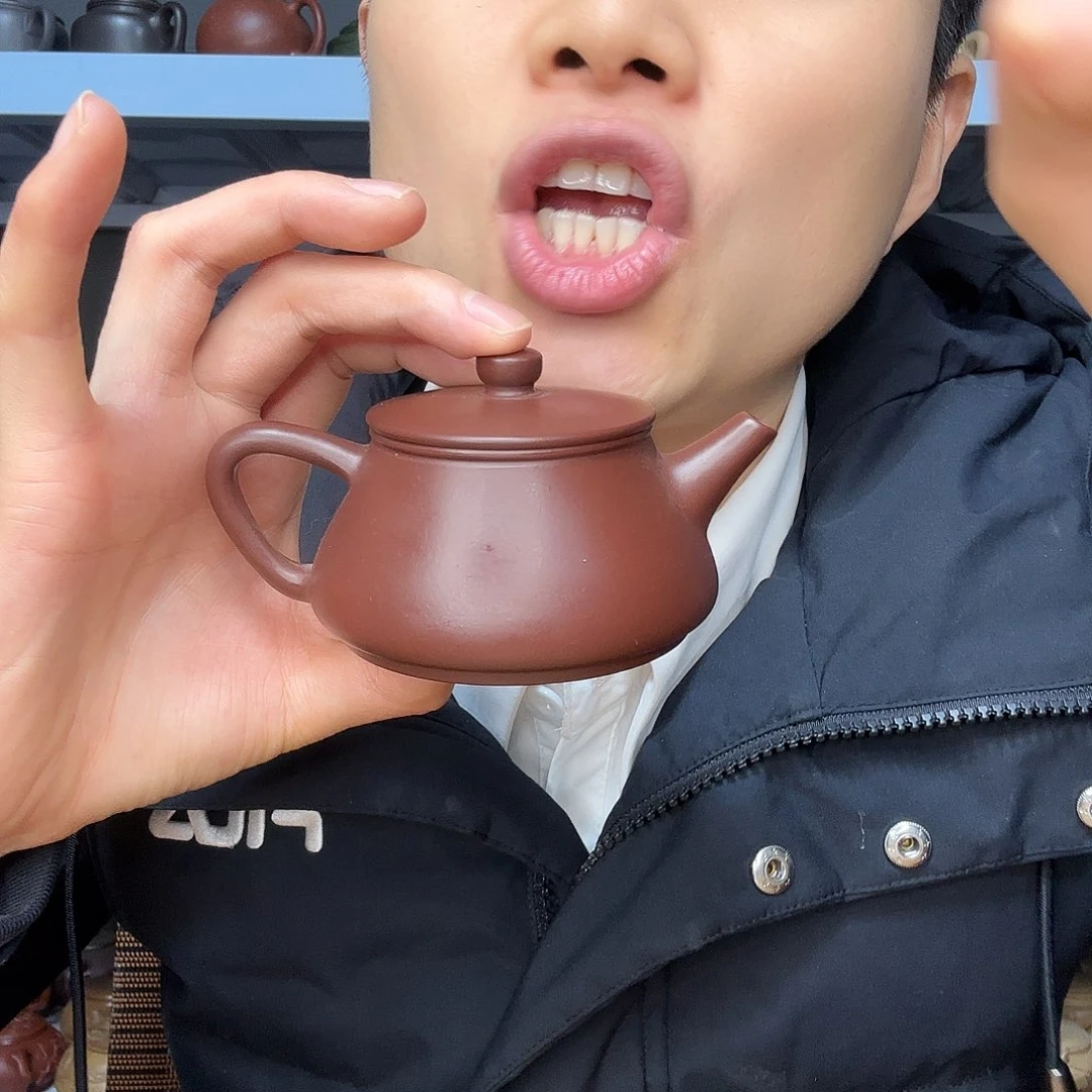 紫砂茶壶民间手艺人全手工制作