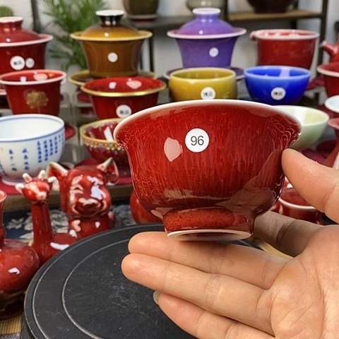 【闪购商品】景德镇名陶雅玩原矿郎红