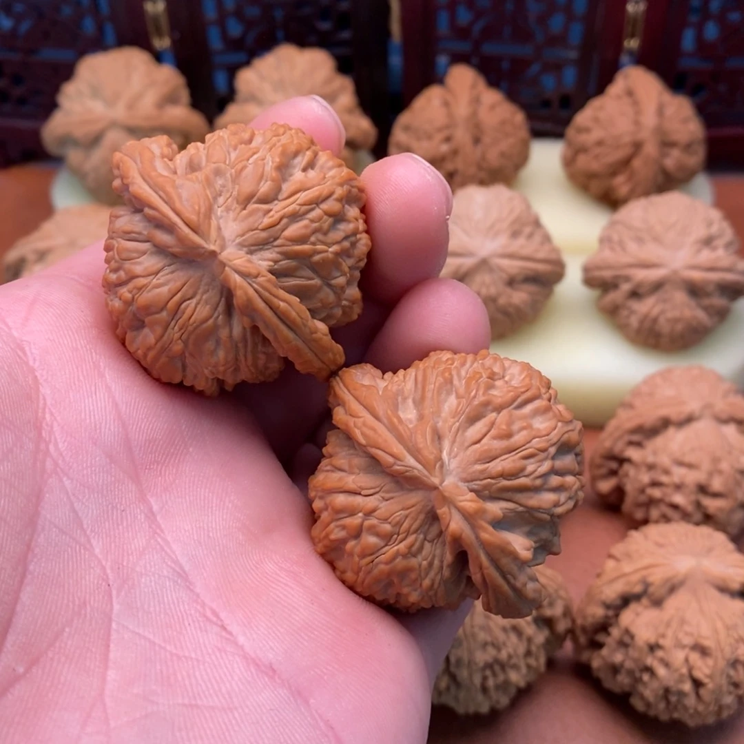 核桃手串/手链山**人白狮子43