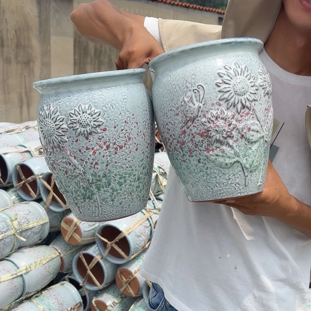 太阳花两个口径19高度25