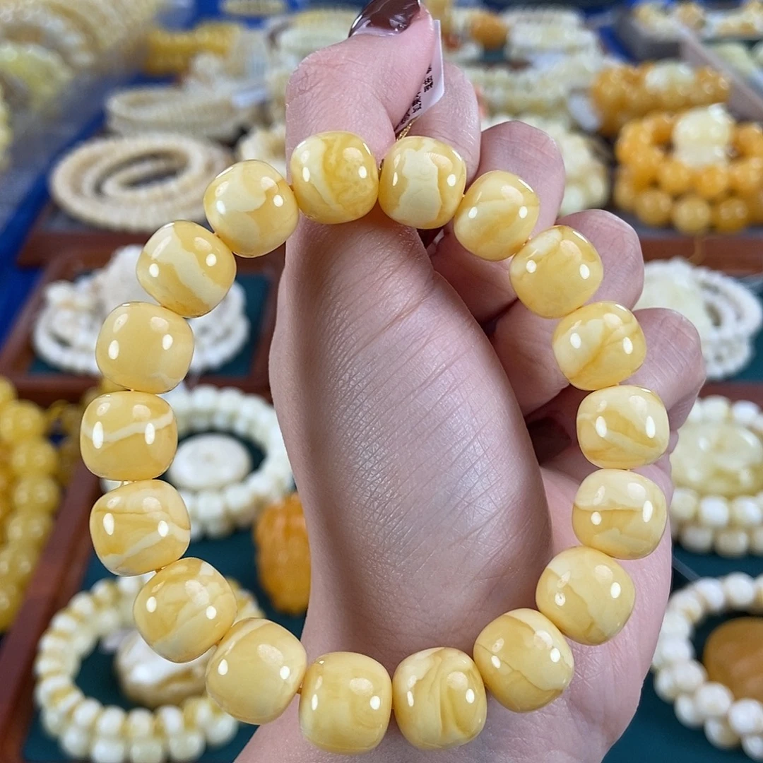 琥珀未镶嵌珠宝奇石12 18.55 白花同料