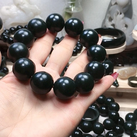 未镶嵌手串和田玉