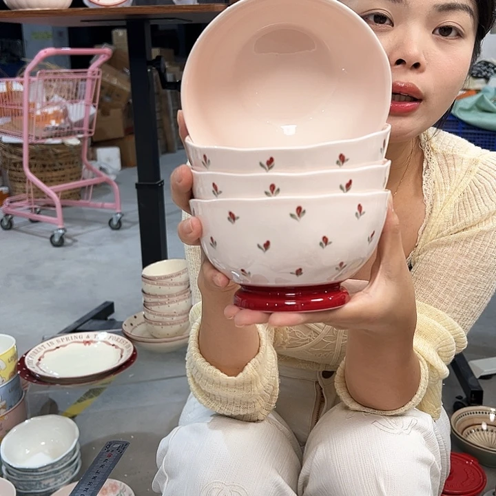 潮州源头工厂陶瓷微瑕5.5寸