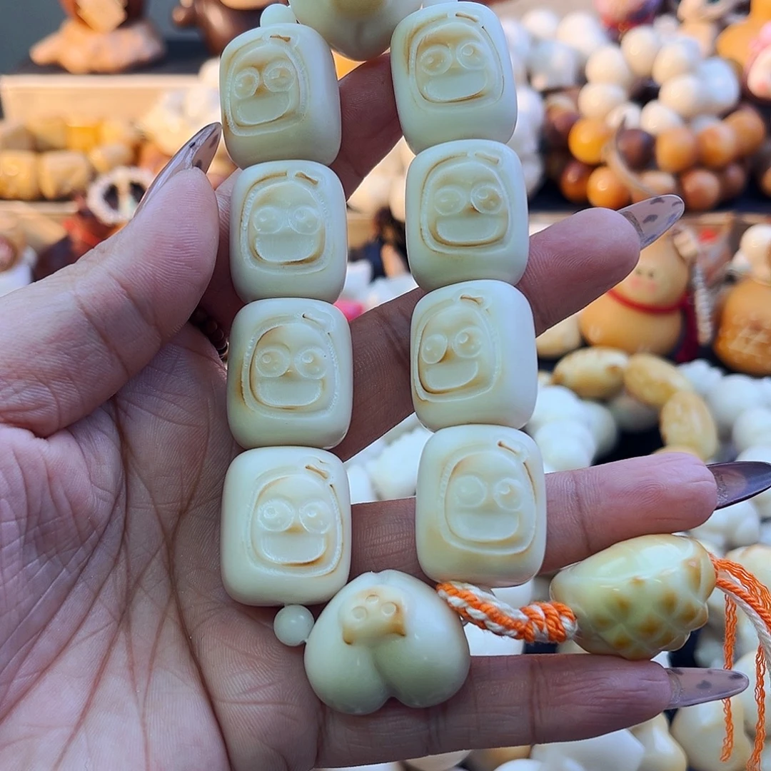 手串菩提根/象牙果甜蜜双排