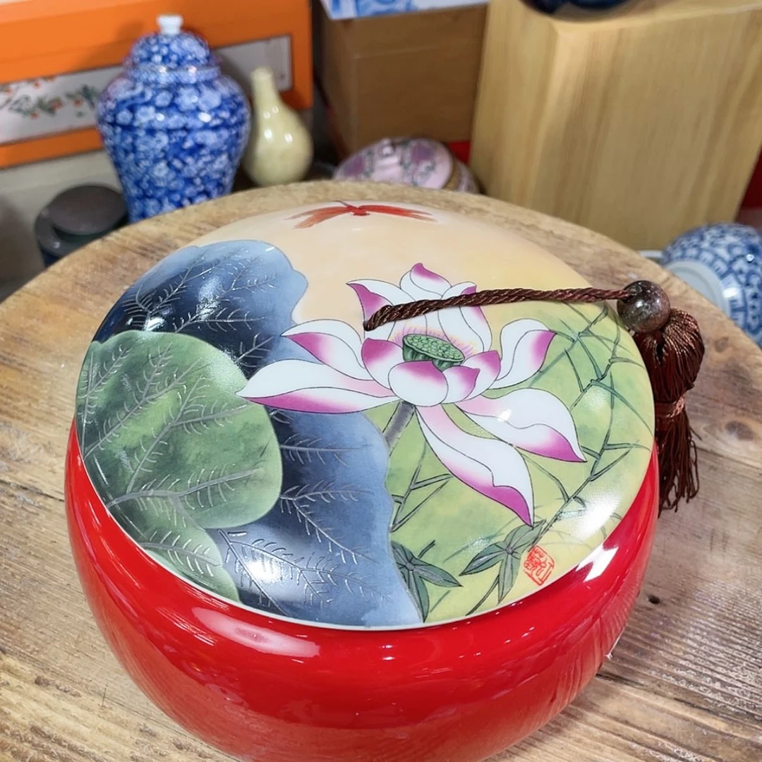 【闪购商品】罐陶瓷茶叶罐密封罐