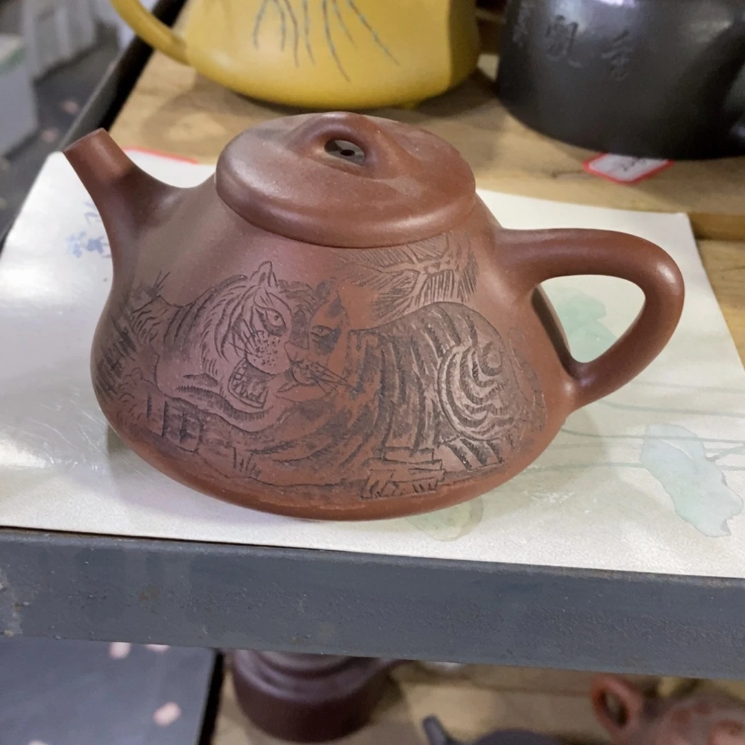 紫砂茶壶原矿手工172