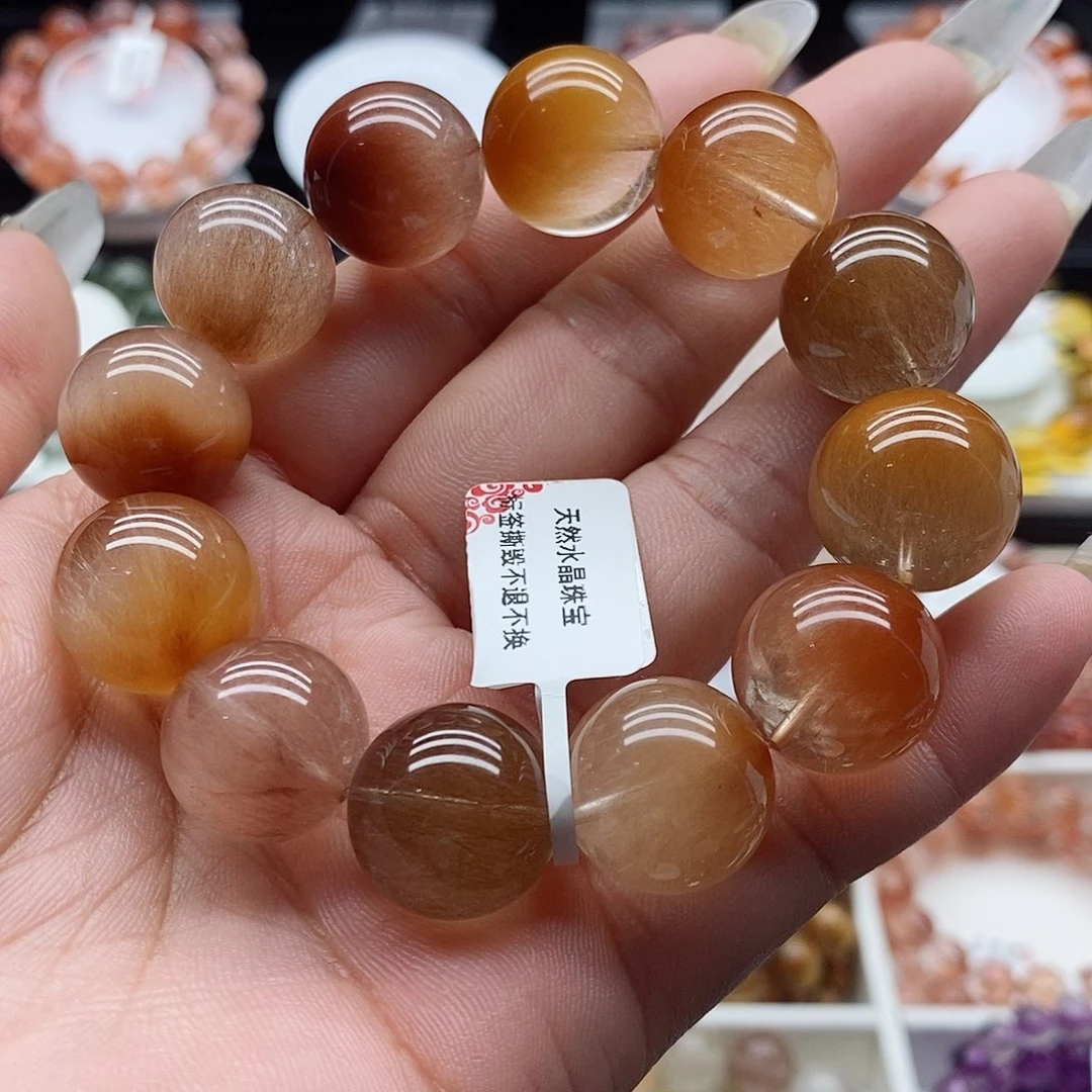 未镶嵌手链水晶兔毛