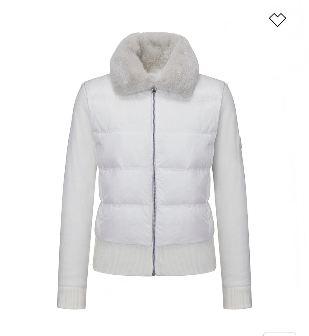 25年冬季新款/HEAL家女士高尔夫鹅绒服/内胆是防风胆布袖子加棉