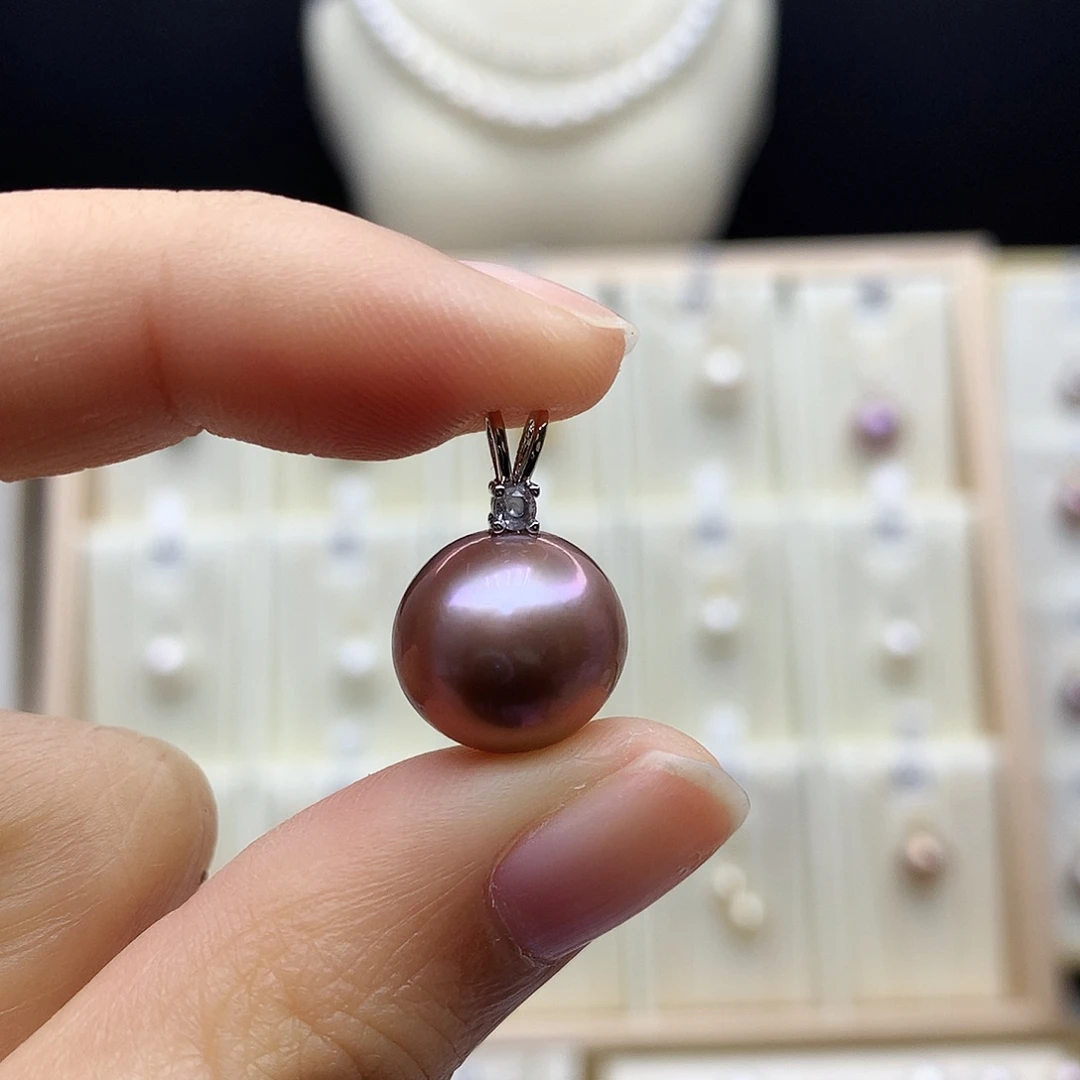 淡水珍珠颈饰合金