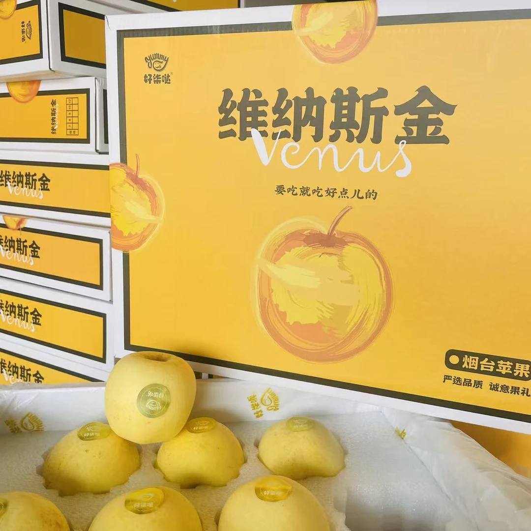 黄金维纳斯 冰糖苹果  净重4斤