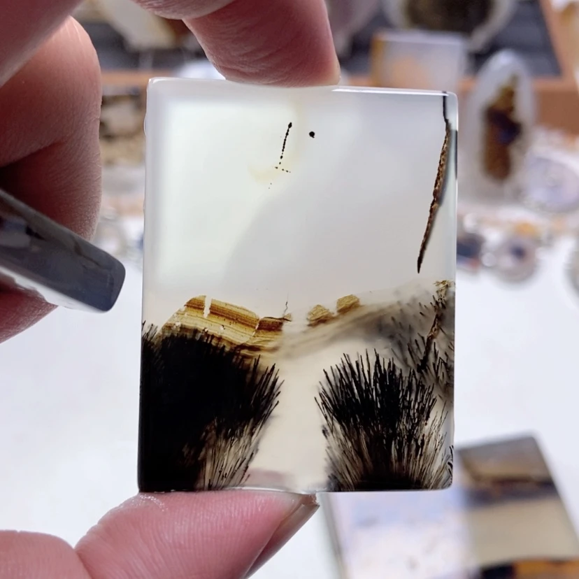 【闪购商品】玛瑙/玉髓颈饰未镶嵌冬*语