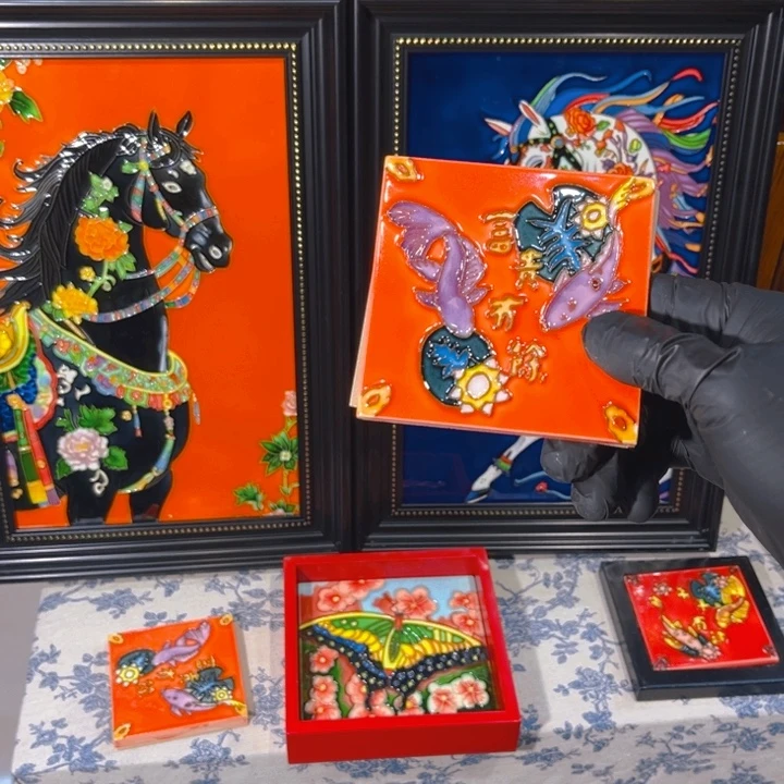 陶瓷瓷板画艺术作品