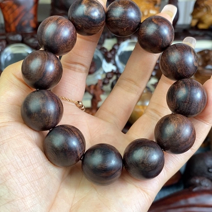 木ℳ****ゝ黄花梨紫油梨手串