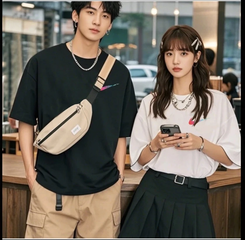 【商场同款】纯原时尚圆领重磅短袖009