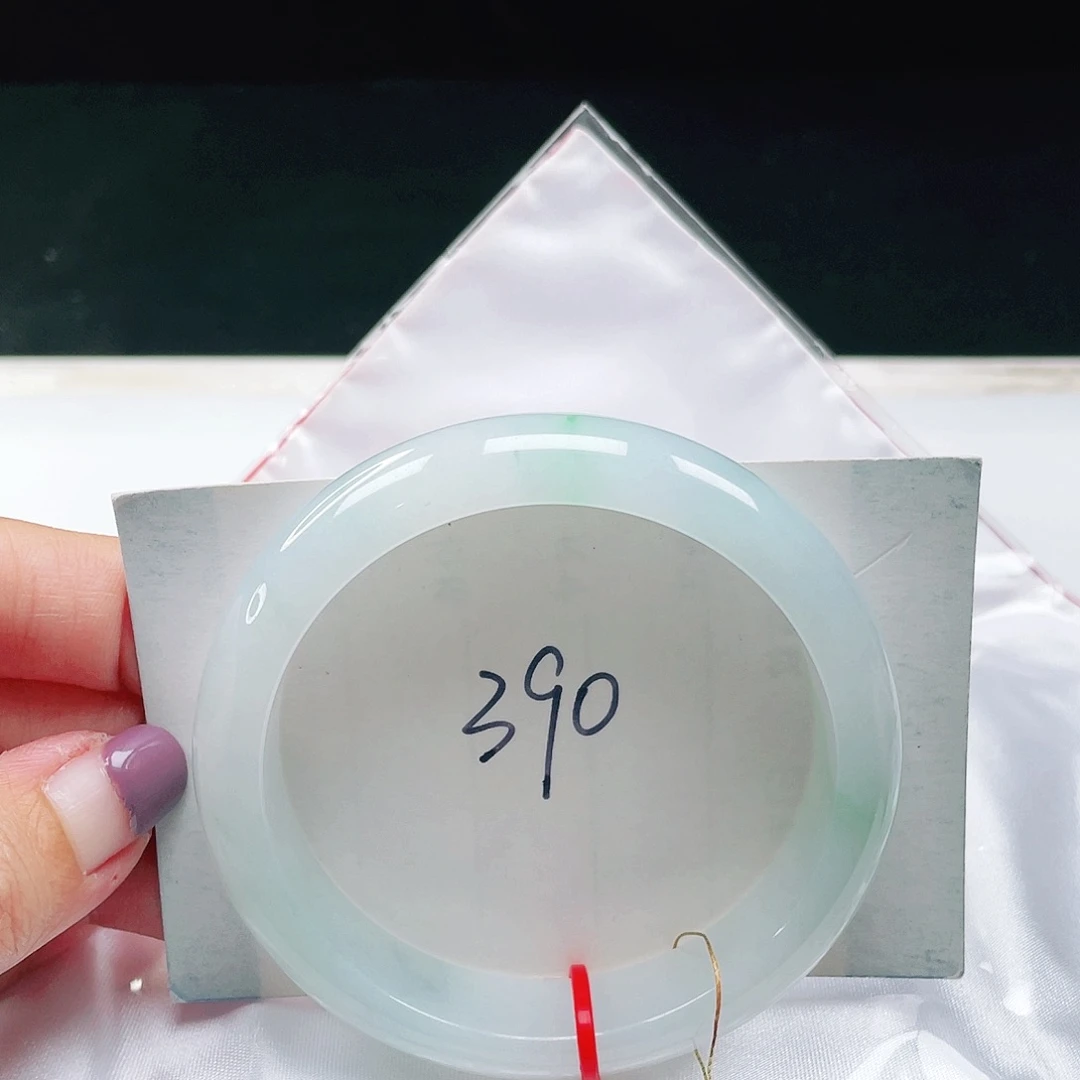 翡翠未镶嵌手镯缅甸翡翠58