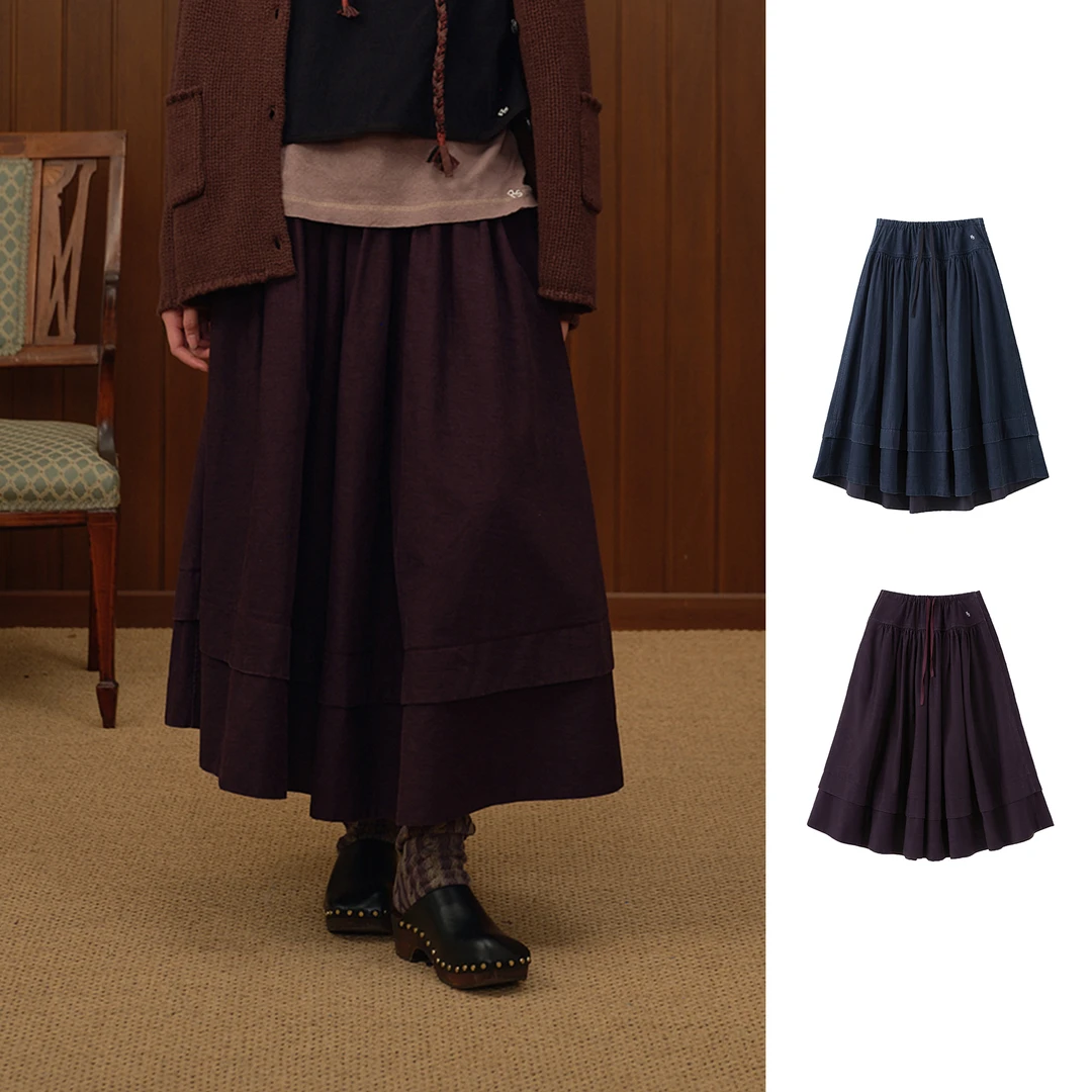 RAW STONE设计师品牌云雾染大摆伞裙DSC买手店DY5R17026