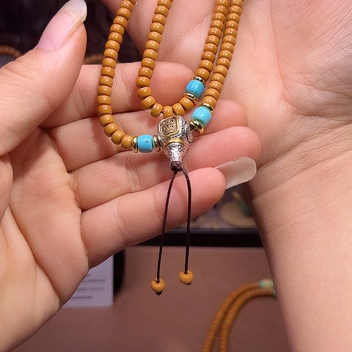 橄榄核手串/手链5.0满配脖挂