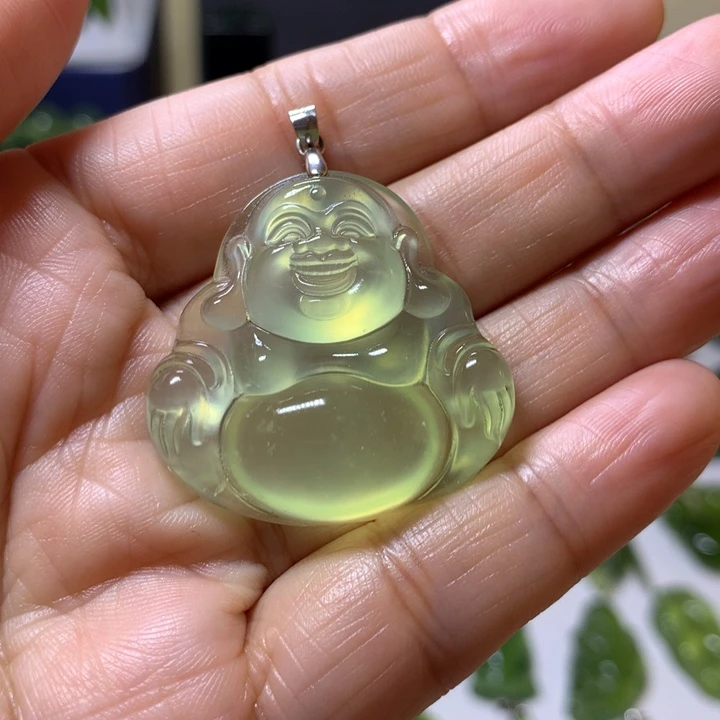 岫玉颈饰未镶嵌吊坠