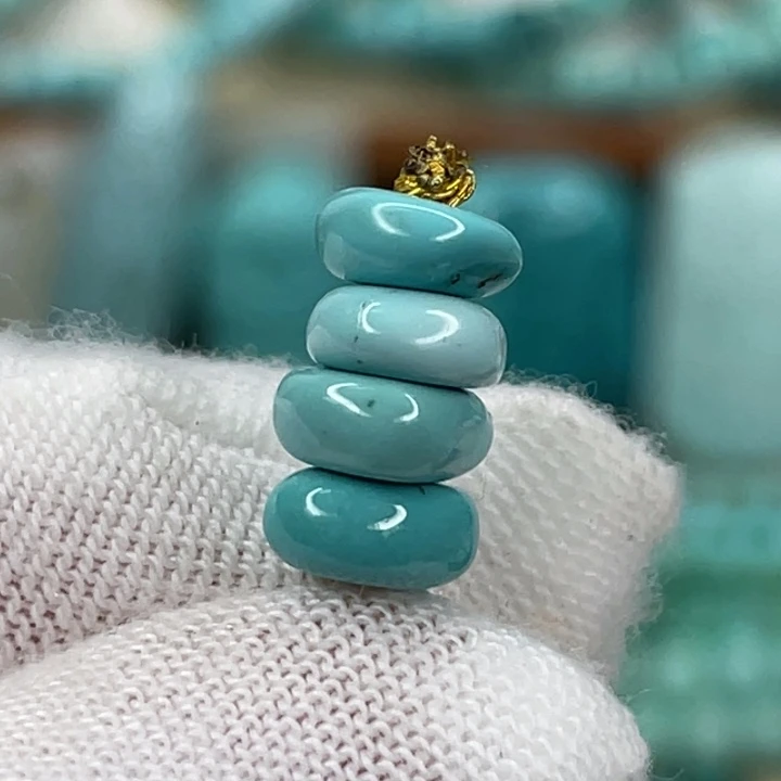 未镶嵌绿松石挂件