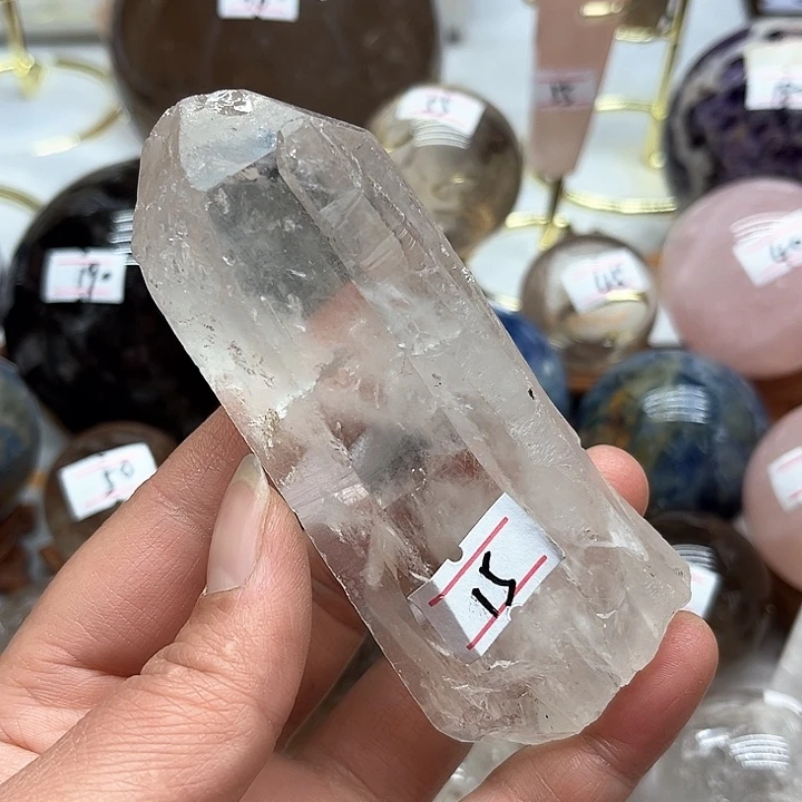 水晶173克白水晶原石未镶嵌