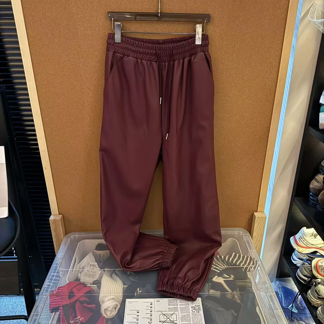 【清】NO退换-卫裤皮裤【20071】