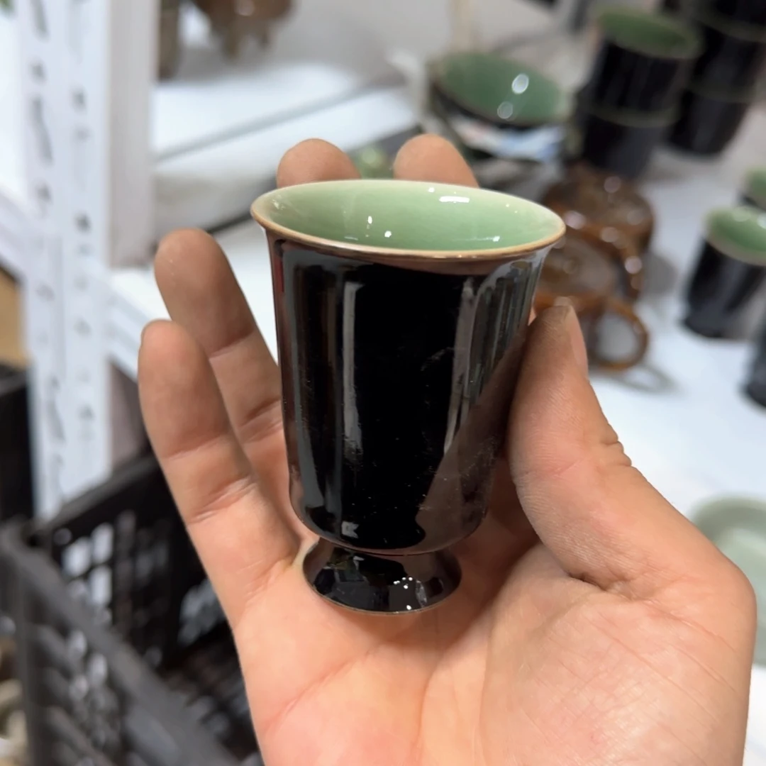 小金茶具青瓷茶器