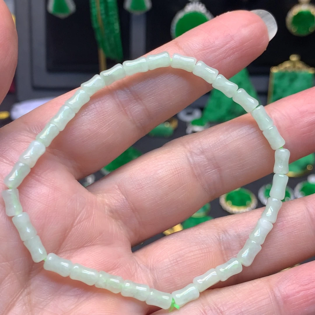 翡翠未镶嵌手链手串