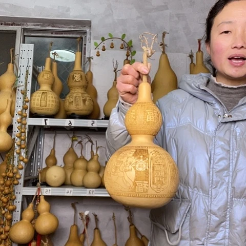 狼**起天然植物葫芦文玩