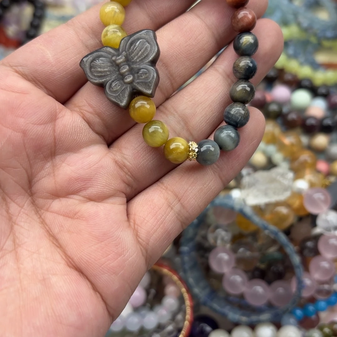 水晶银S925镶嵌手链