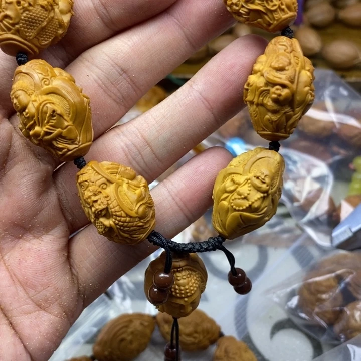 橄榄核手串/手链橄榄核雕工艺手串
