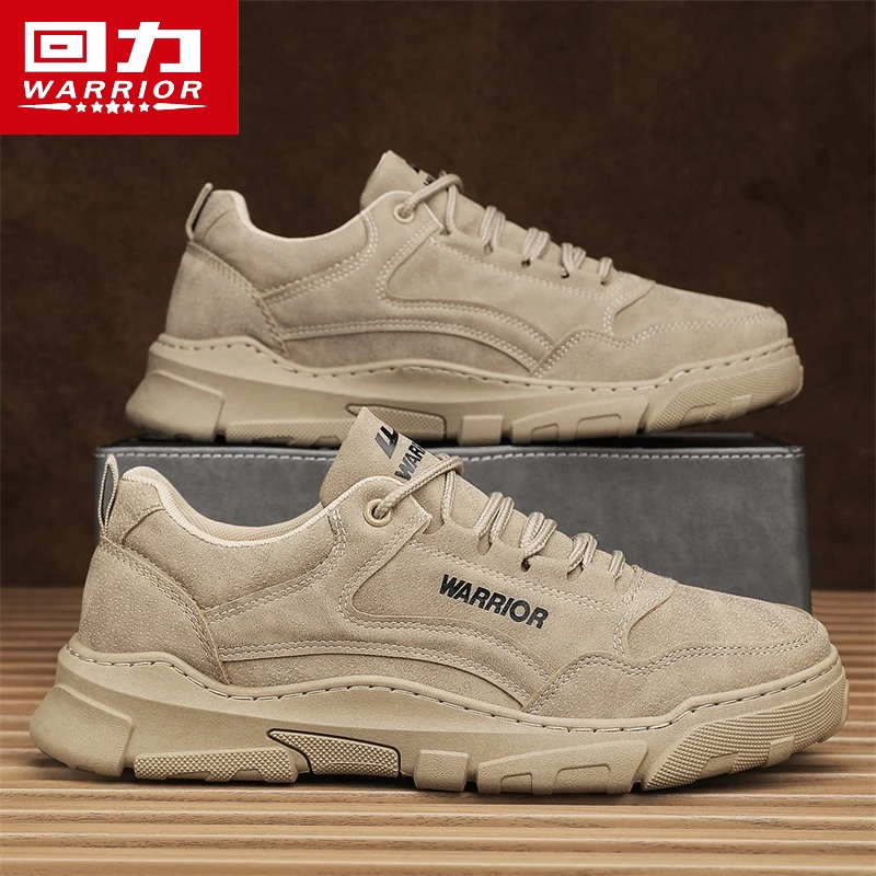 回力男鞋冬季新款运动男士休闲鞋百搭低帮劳保防水工装鞋英伦板鞋