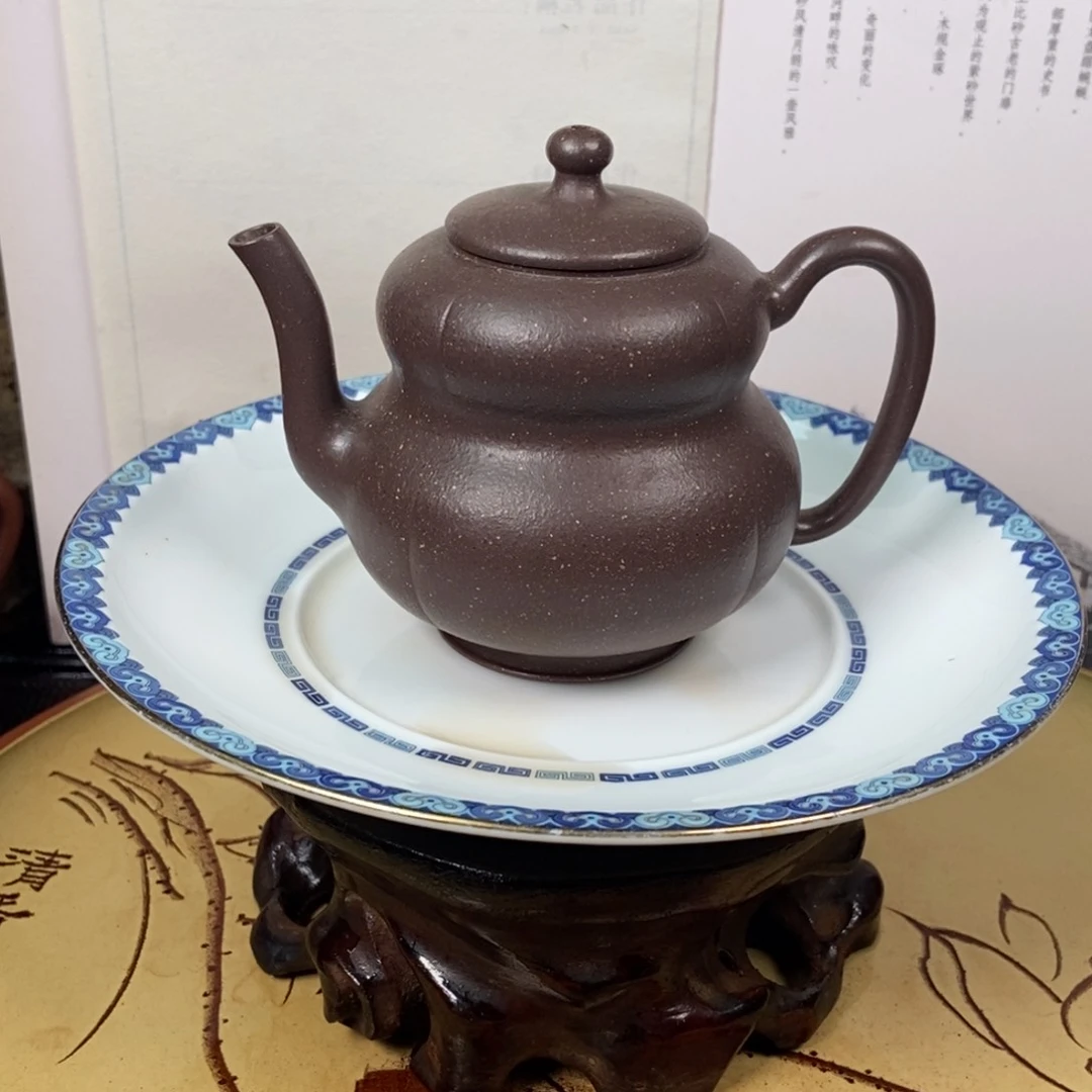 紫砂茶壶150全手容量宜兴紫砂壶