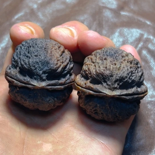 把件文玩核桃30号橄榄石卡40