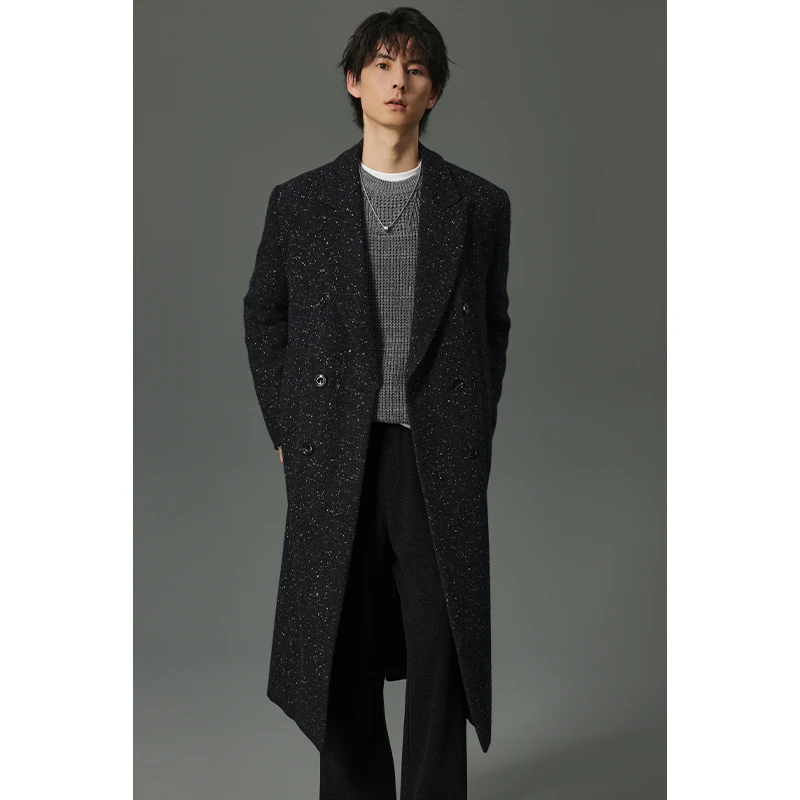 【反季断码~羊毛大衣~】中长款男士加厚秋冬长款毛呢外套>集合链接