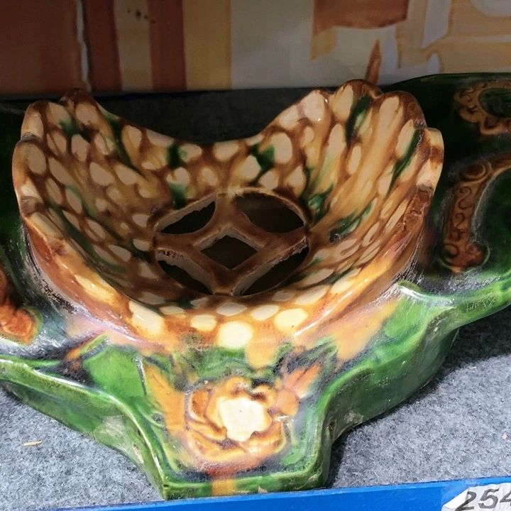 瓦当摆件摆件茶桌茶台陶瓷用****7