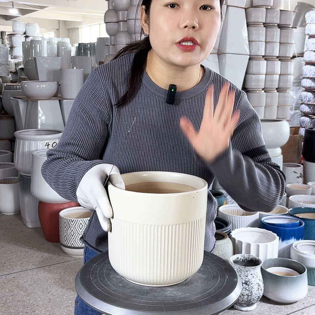 陶瓷口径18-17。奶油