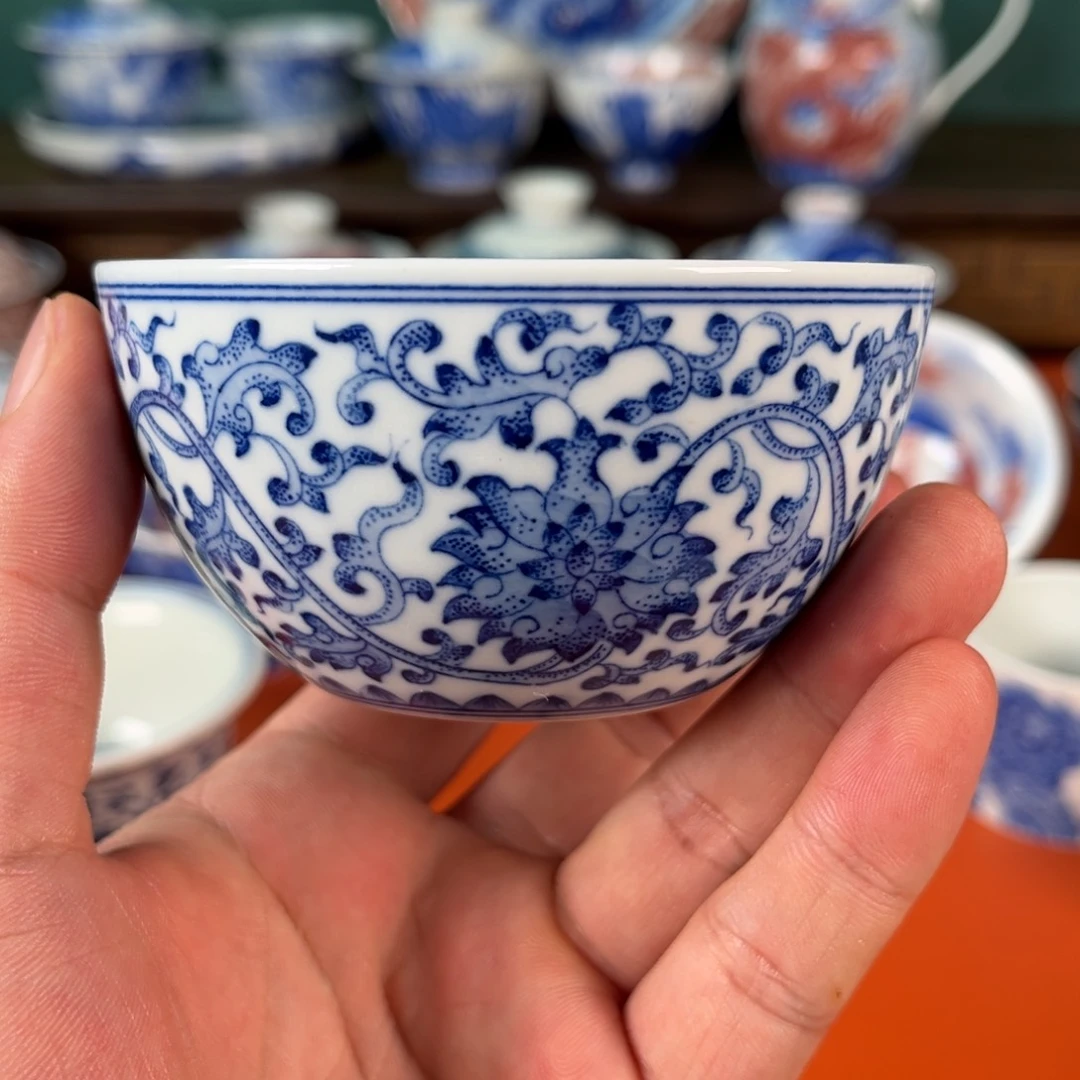 瓷片景德镇手工业手绘