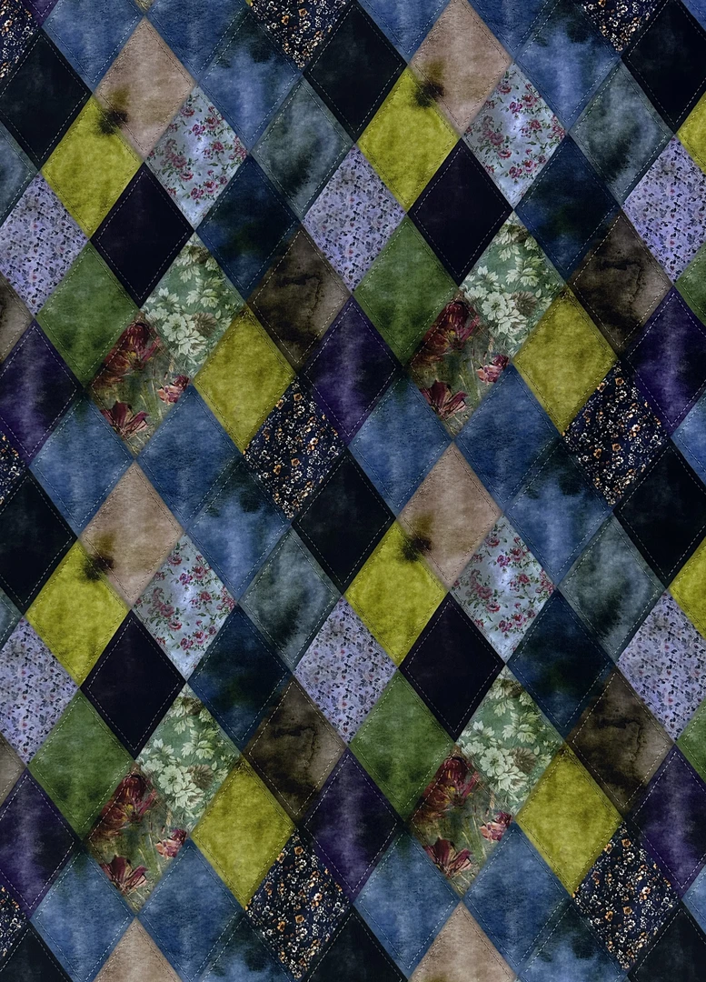 【春与绿】菱花镜 60支 莱赛尔人棉 亲肤 柔软 透气 天然纤维