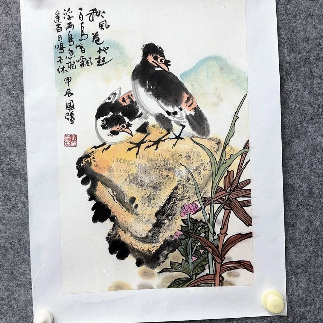 国画大写意就是这样啊
