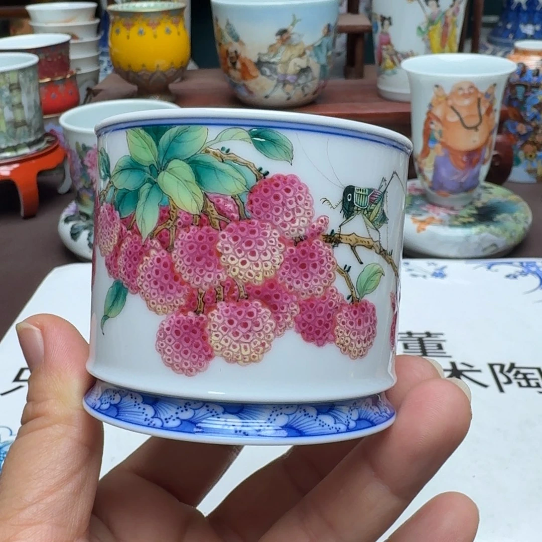 景德镇手工手绘展示