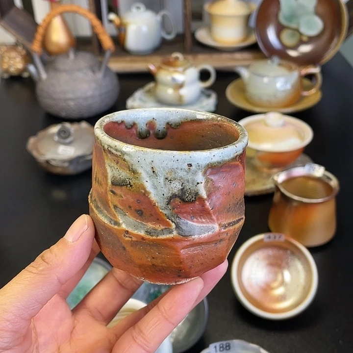 燃薪柴烧茶器主人杯