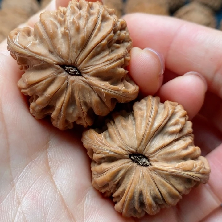 文玩核桃把件壹**三41磨盘