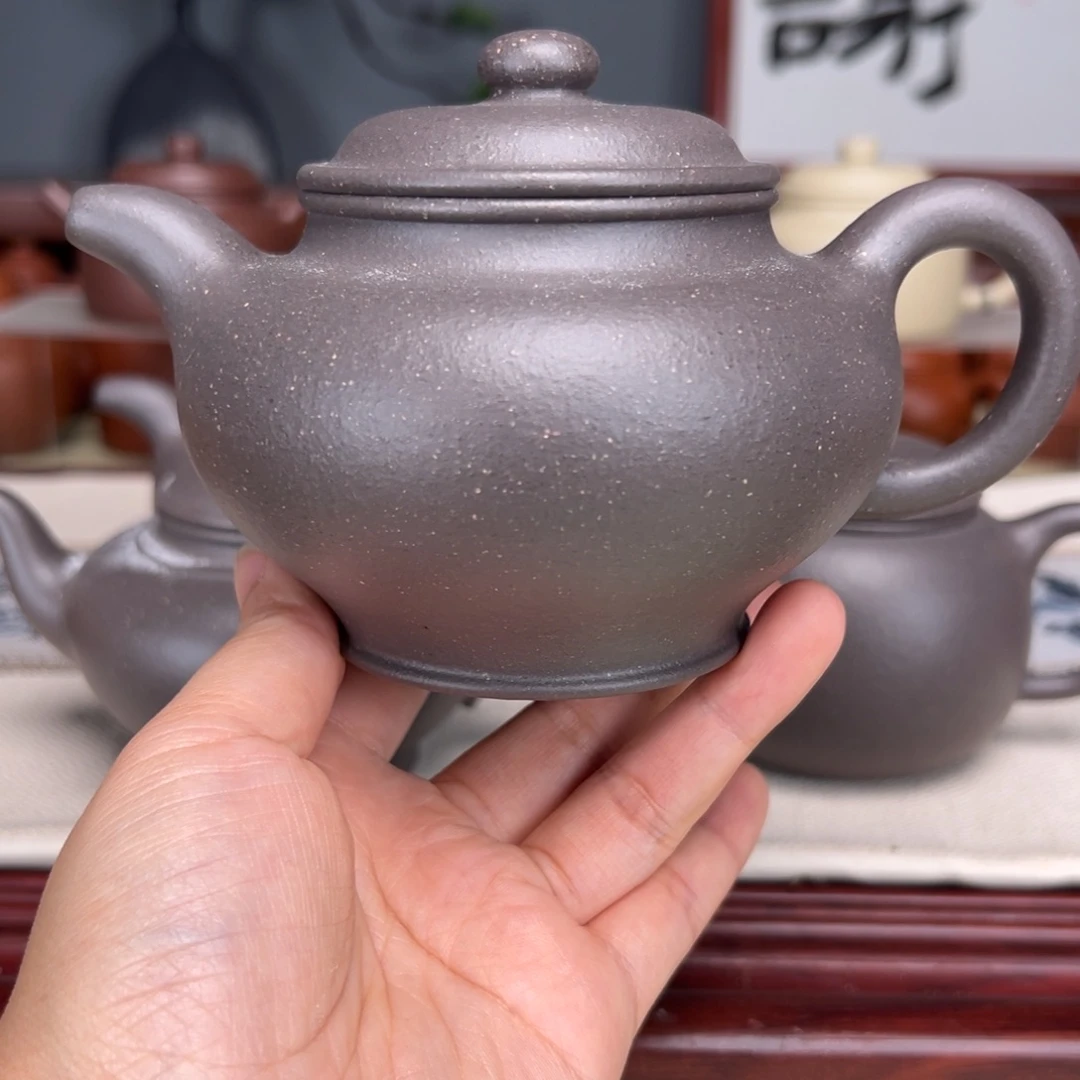 紫砂茶壶天青的的360