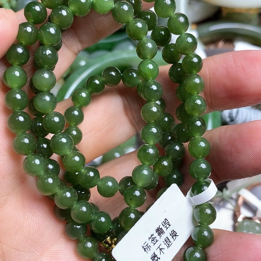 和田玉手链未镶嵌