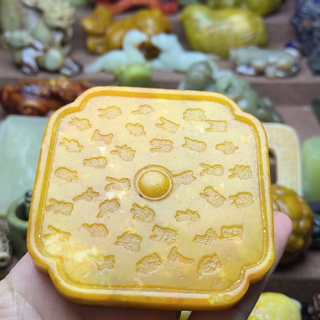 白玉菩提吊坠124。。