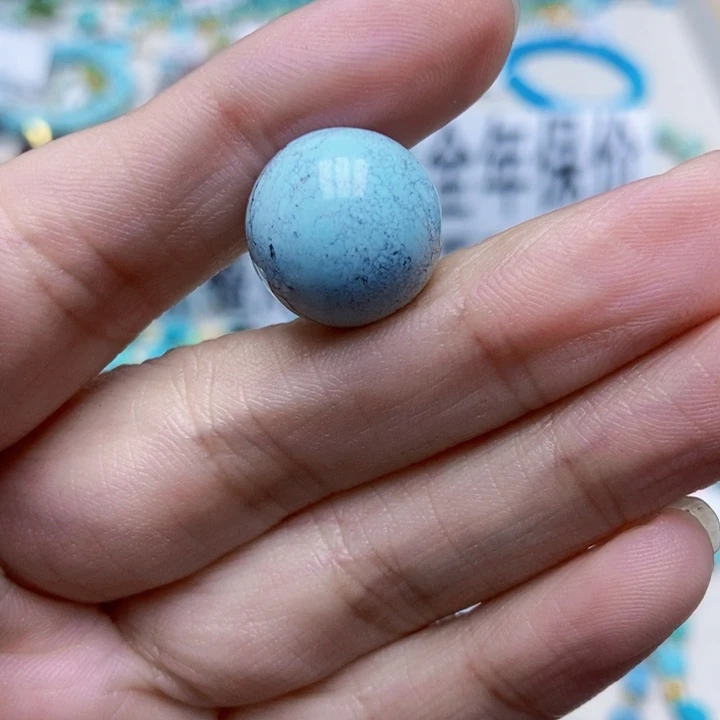 绿松石未镶嵌挂件30