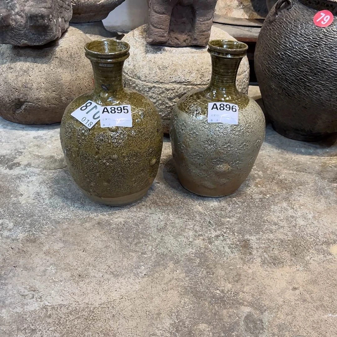 有机玻璃可以插花可以放水老物件