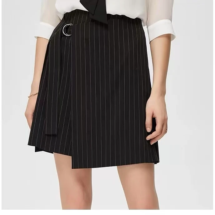 【轻熟•伊佐L】NN3102-时尚女装半身裙百搭休闲