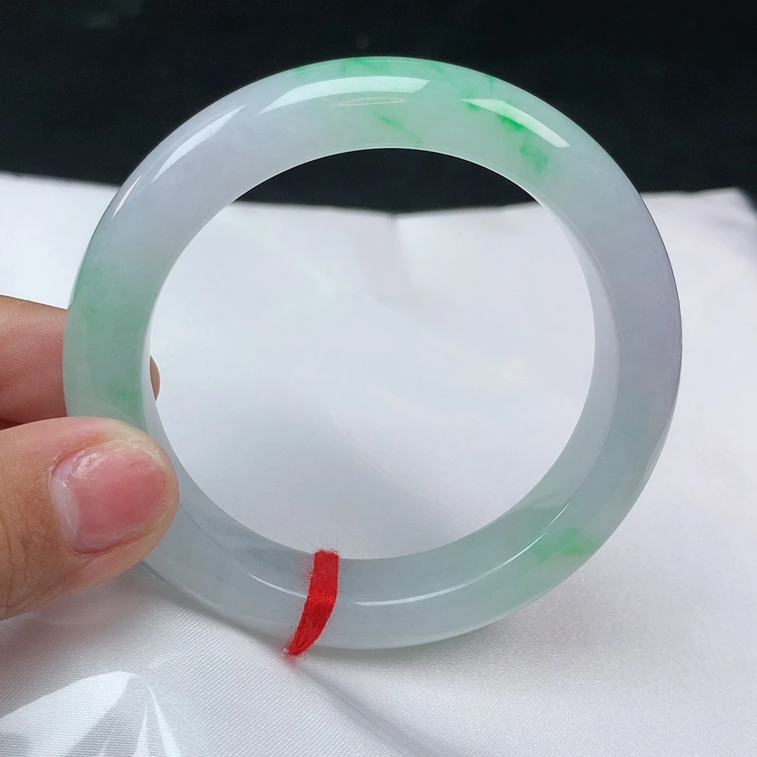 翡翠手镯未镶嵌55强推2760